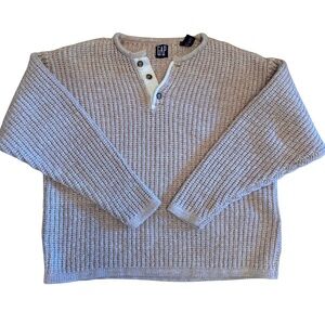 SALE 🔥2 for $35🔥 
GAP Authentic 90’s Fisherman Sweater